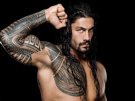 Roman Reigns Tatoo, Full HD Wallpaper