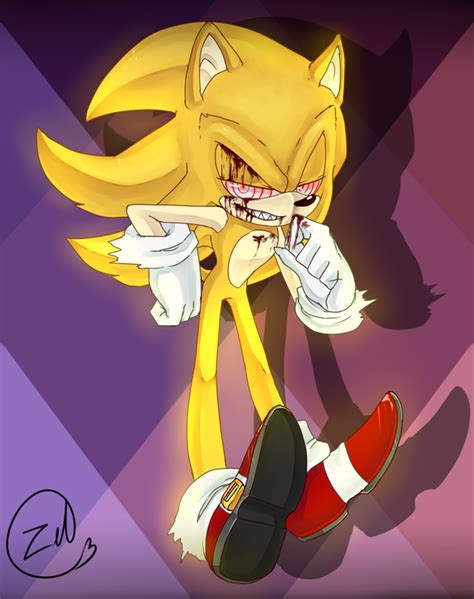 Fleetway Sonic by zeldaprincessgirl100 on DeviantArt