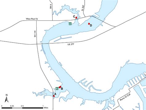 Lake Granbury Depth Map - Draw A Topographic Map