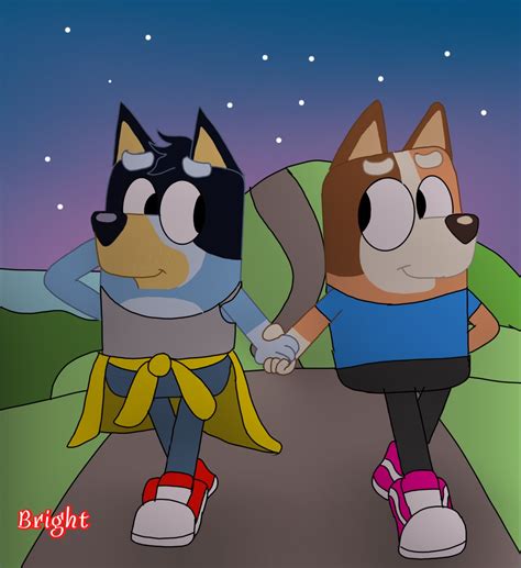 When Bandit Met Chilli by thebrightstar30 on DeviantArt