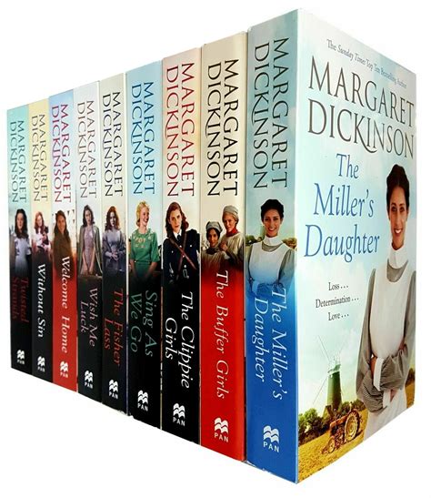 Margaret Dickinson 9 Books Collection Set Pack Millers Daughter, Buffer Girls | eBay