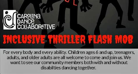 Join the Thriller Themed Flash Mob in The Greenville Zoo