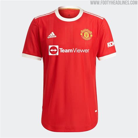 Manchester United 21-22 Home, Away & Third Kits Released - Footy Headlines