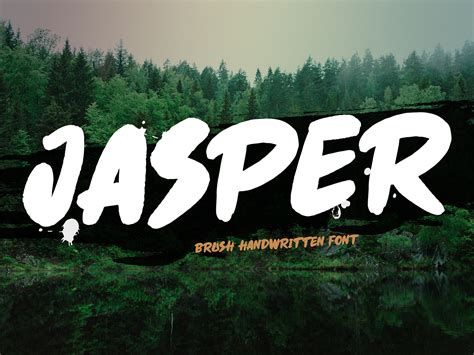 Jasper Font by Supipat Chimwichian on Dribbble