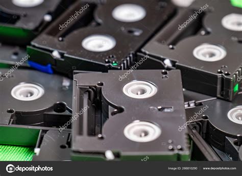 Vintage Mini DV cassette tapes - Vintage technology concept Stock Photo by ©Lukassek 266810290