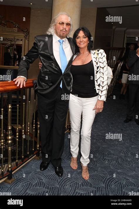 Barry Gibb and wife Linda Gray attending the Nordoff Robbins Silver ...