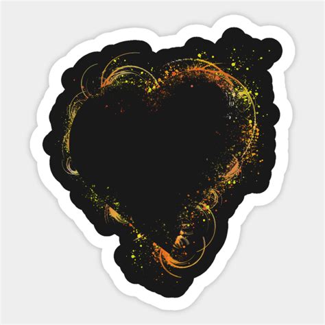 Total Eclipse Of The Heart - Heart - Sticker | TeePublic