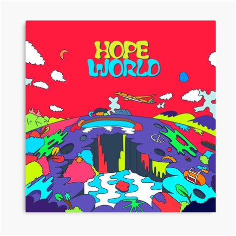 "J-Hope Hope World Album Art" Canvas Print by imgoodimdone | Redbubble