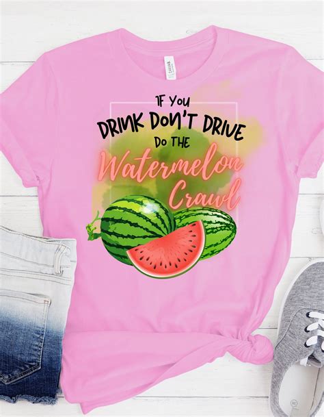 Tracy Byrd Watermelon Crawl If You Drink Dont Drive Do The | Etsy