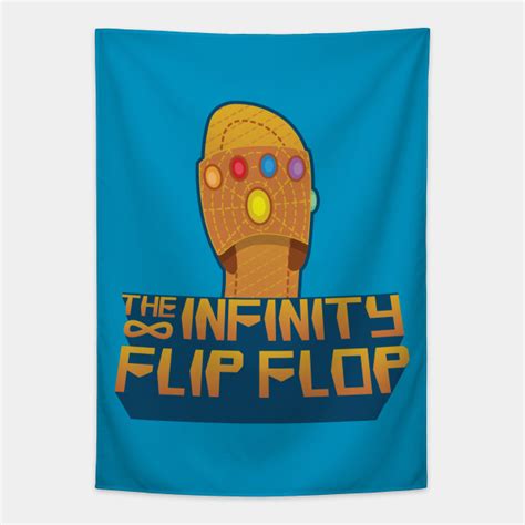 Infinity Flip Flop / Chancla - Mothers Day Gift - Tapestry | TeePublic