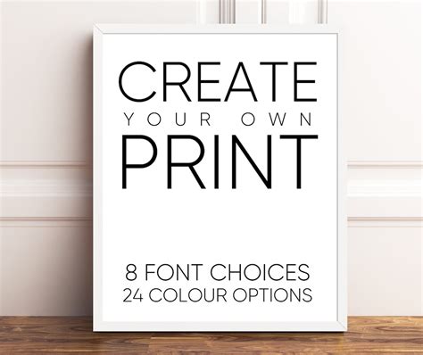 Custom Quote Print Custom Quote Quote Print Poster Quote Quote Wall Art ...