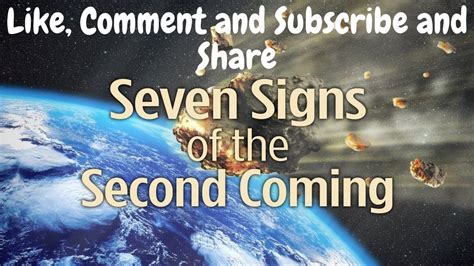 7 Signs Signalling the Second Coming of Christ - YouTube