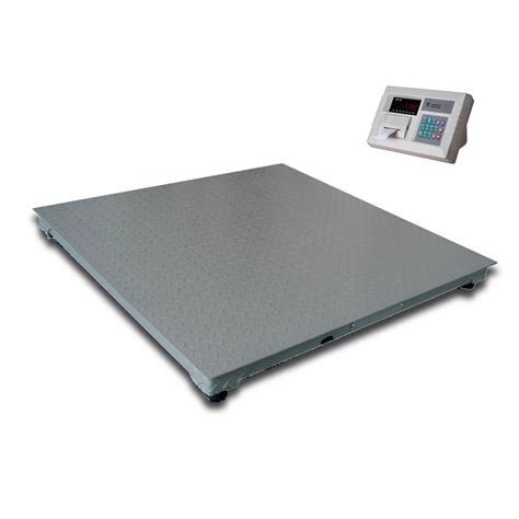 5000lb Industrial Platform Weighing Scale , Heavy Duty Platform Scale Electronic Balance