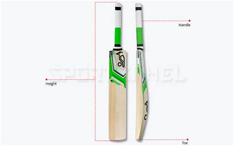 Kookaburra Cricket Bat Size Chart - Find your right cricket bat