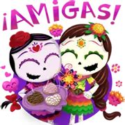 Día De Los Muertoons Sticker - New emojis, gif, stickers for free at ...