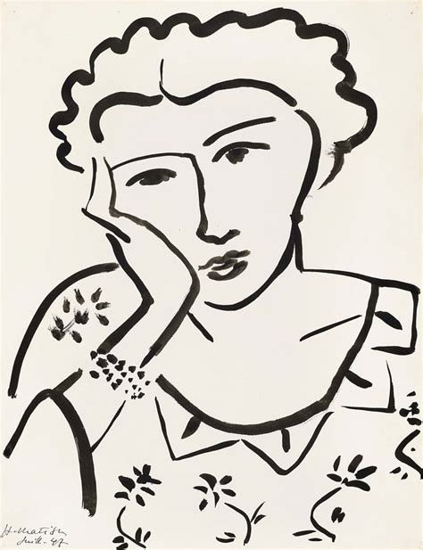 Henri Matisse Line Drawings