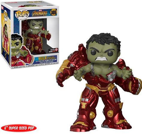 Funko Marvel Avengers Infinity War POP Marvel Hulk Busting Out of ...