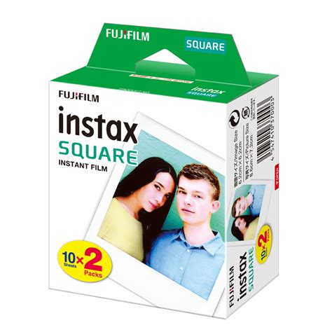 Fujifilm Instax Square twin pack (20 shot) - Kens Cameras