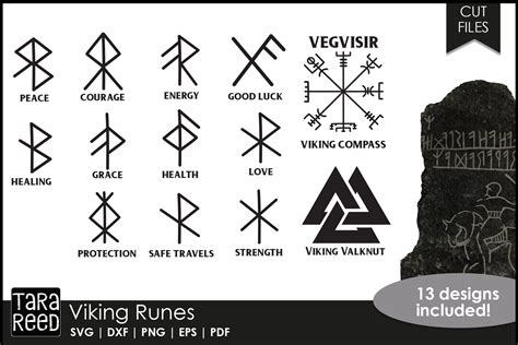 Viking Runes Illustration par TaraReedDesigns · Creative Fabrica