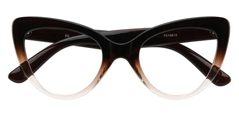 Melinda Cat Eye Prescription Glasses - Brown | Women's Eyeglasses | Payne Glasses