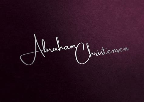 Signature Design on Behance