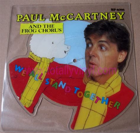 Totally Vinyl Records || McCartney and the Frog Chorus, Paul - We all stand together 7 Inch ...