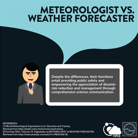 Earth Shaker PH 🌏 on Twitter: "#MeteoMonday | Meteorologist vs. Weather ...