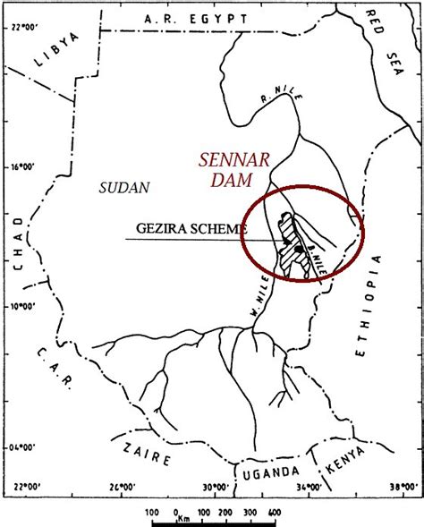 Sennar Dam (SUDAN) AFRICA. | General Knowledge