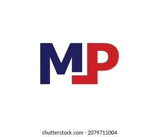 Mp Logo Design Vector Template Stock Vector (Royalty Free) 2079711004 | Shutterstock