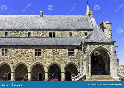 Chateau De Vitre - Medieval Castle in the Town of Vitre, France Stock Image - Image of ...