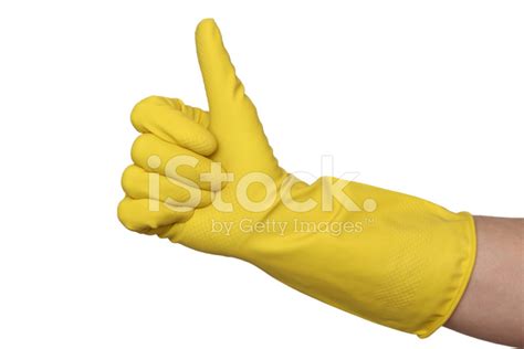 Hand In Glove Gesturing Stock Photo | Royalty-Free | FreeImages