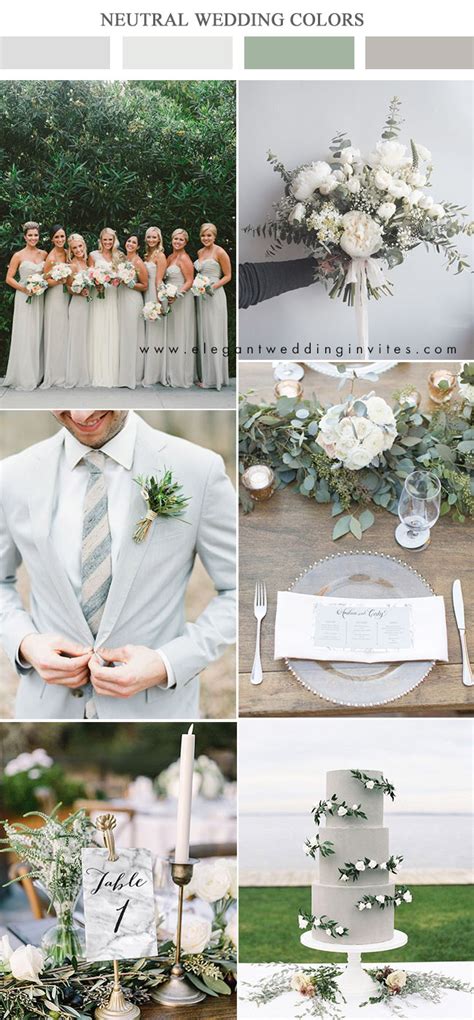 10 Gorgeous Neutral Wedding Color Combos to Inspire ...