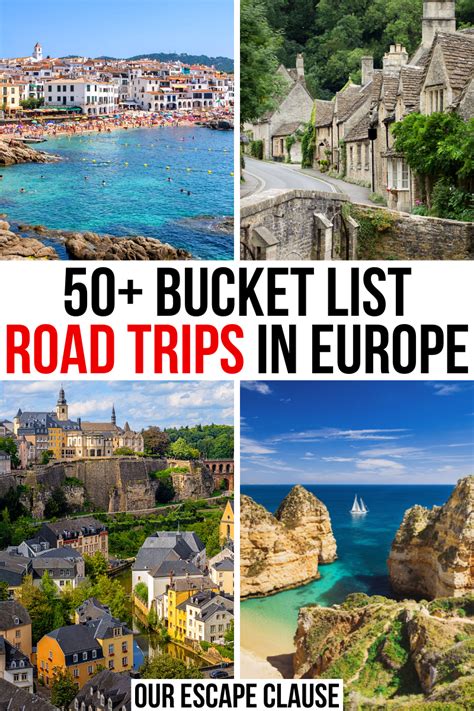 55 Epic Road Trips in Europe (Itinerary Ideas + Tips!)