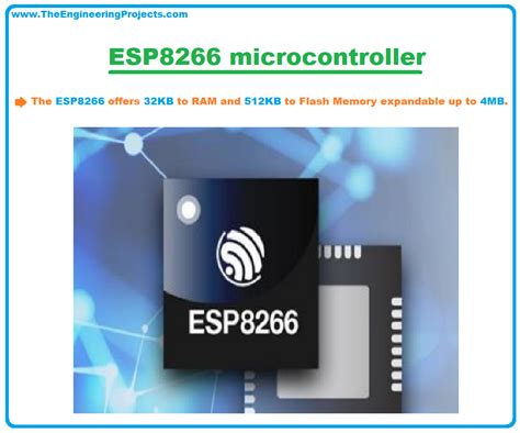 ESP8266 based WiFi Modules for IoT Projects - The Engineering Projects