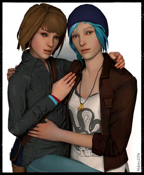 Chloe and Max portrait by Abbeysisland on DeviantArt