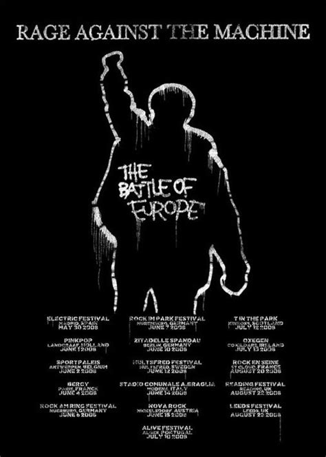 Rage against the machinE - battle of europe Poster, Plakat | Kaufen bei ...