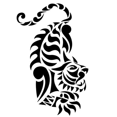 tatuaggio-maori-idea-forma-tigre | Tatuagem tribal, Desenho de tatuagem de tigre, Tatuagem de tigre