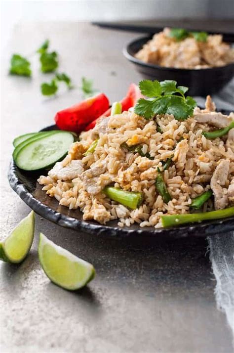 Thai Chicken Fried Rice | RecipeTin Eats