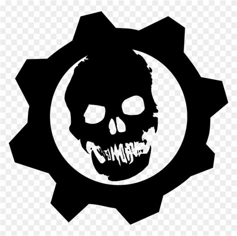 Gears Of War Vector - Gears Of Wars Logo, HD Png Download - 778x758 ...