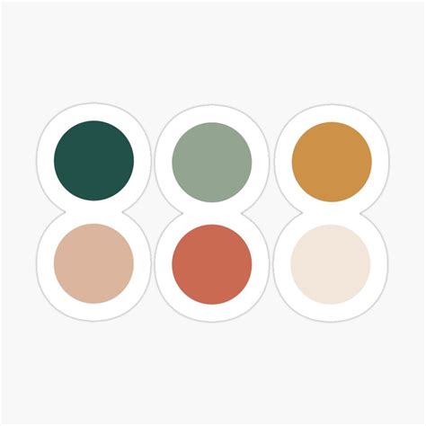 warm color palette Sticker by milastudio | Warm colour palette, Color palette, Warm colors