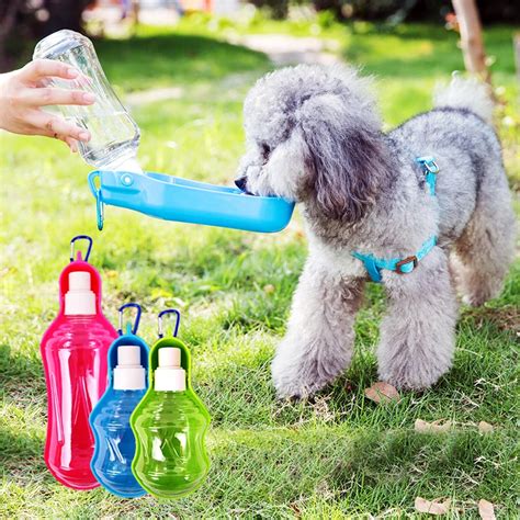 Pet portable water pot Dog outdoor water dispenser pet dog vertical ...