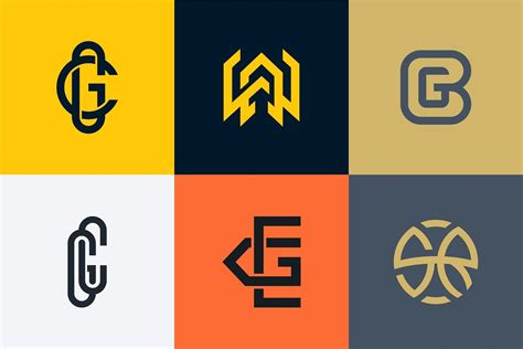 Monogram Logo Collections | Creative Logo Templates ~ Creative Market