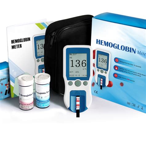 Home Use Clinics Hemoglobin Meter Monitoring System Hemoglobin Analyzer - Medical Glycated ...