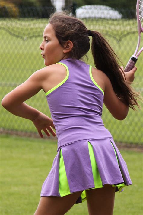 Victoria Tennis Dress | Girls Tennis Clothing by Zoe Alexander UK