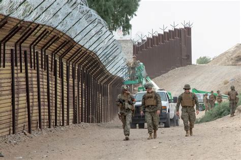 Another 1,000 troops return home from US-Mexico border mission ...