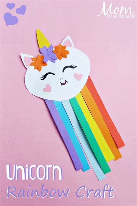 Pin by Elodie Tussiaux on trot mimi | Unicorn crafts, Rainbow crafts, Preschool crafts