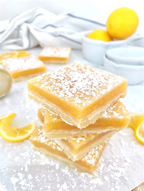 Zesty Lemon Bars