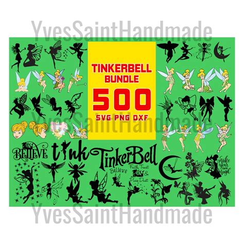 500 Files Tinkerbell Bundle Svg, Disney Svg, Tinkerbell Svg, - Inspire Uplift