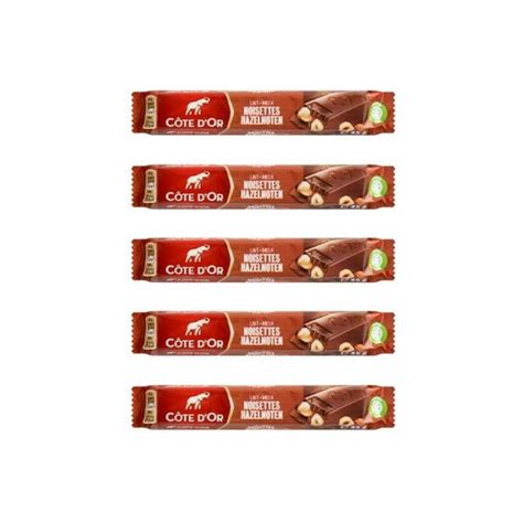 Cote D'or Chocolate Bar Milk Wholenut 5 x 45g | Shop Today. Get it Tomorrow! | takealot.com