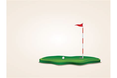 Golf Field Graphic by AnnArtshock · Creative Fabrica